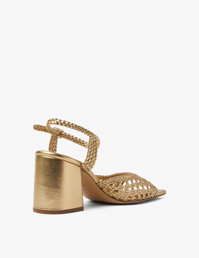 rinascente Martinez Capri woven chunky block sandals