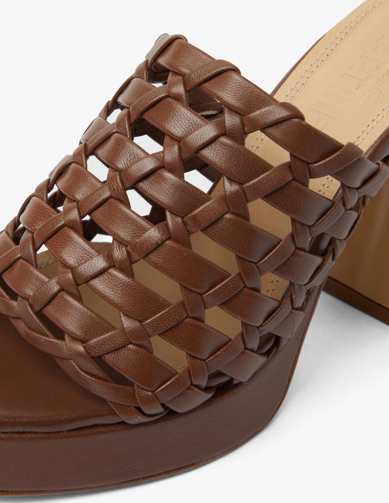 rinascente Martinez Sabot intrecciato con zeppa Alba