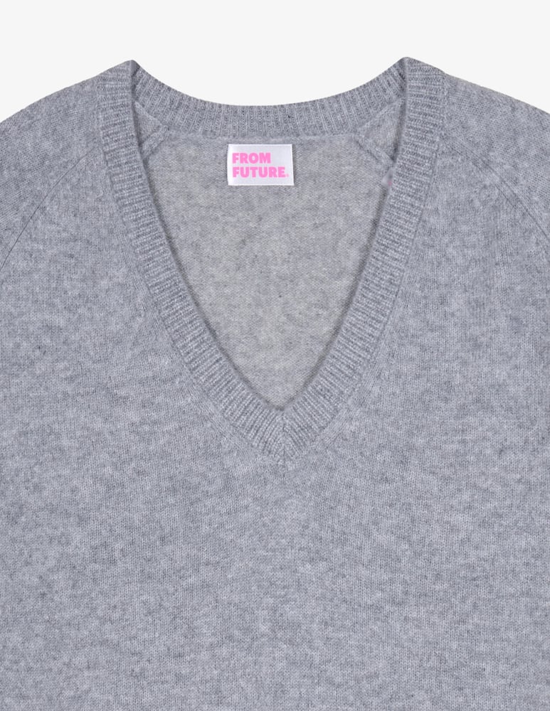 FROM FUTURE Maglione collo a V - immagine 2 FROM FUTURE Maglione collo a V - immagine 2