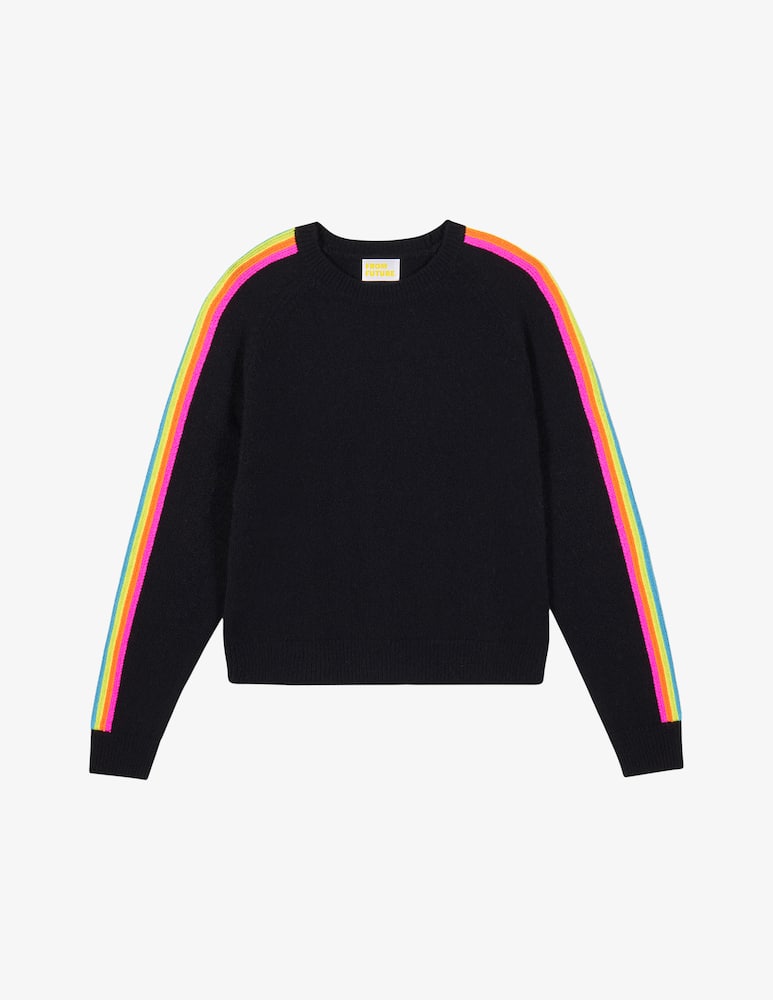 rinascente FROM FUTURE Stripe sleeve jumper
