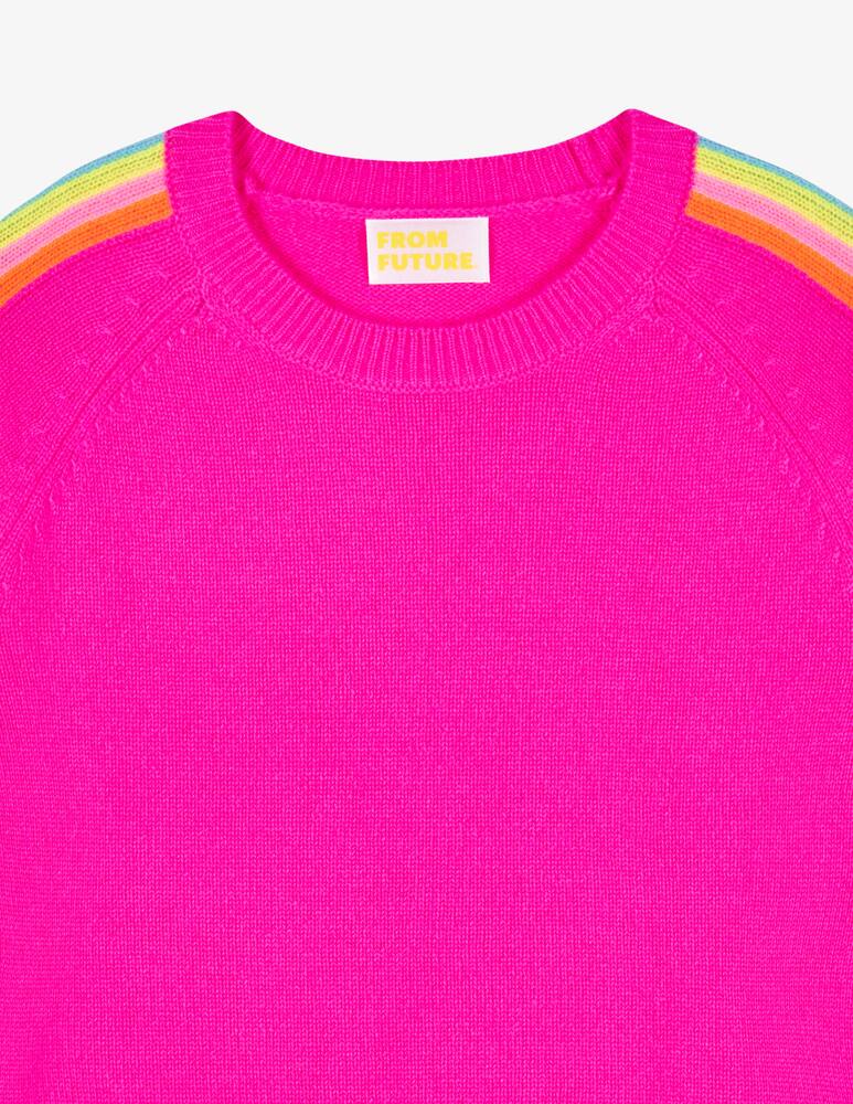 rinascente FROM FUTURE Striped sleeve jumper