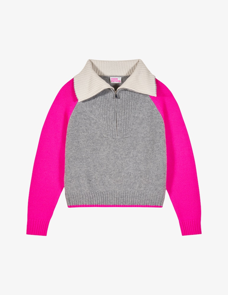 rinascente FROM FUTURE Maglione polo tricolore