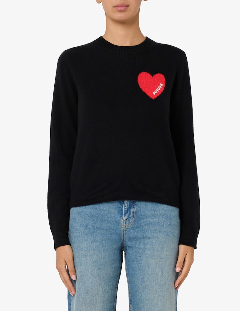 rinascente FROM FUTURE Maglione con cuore