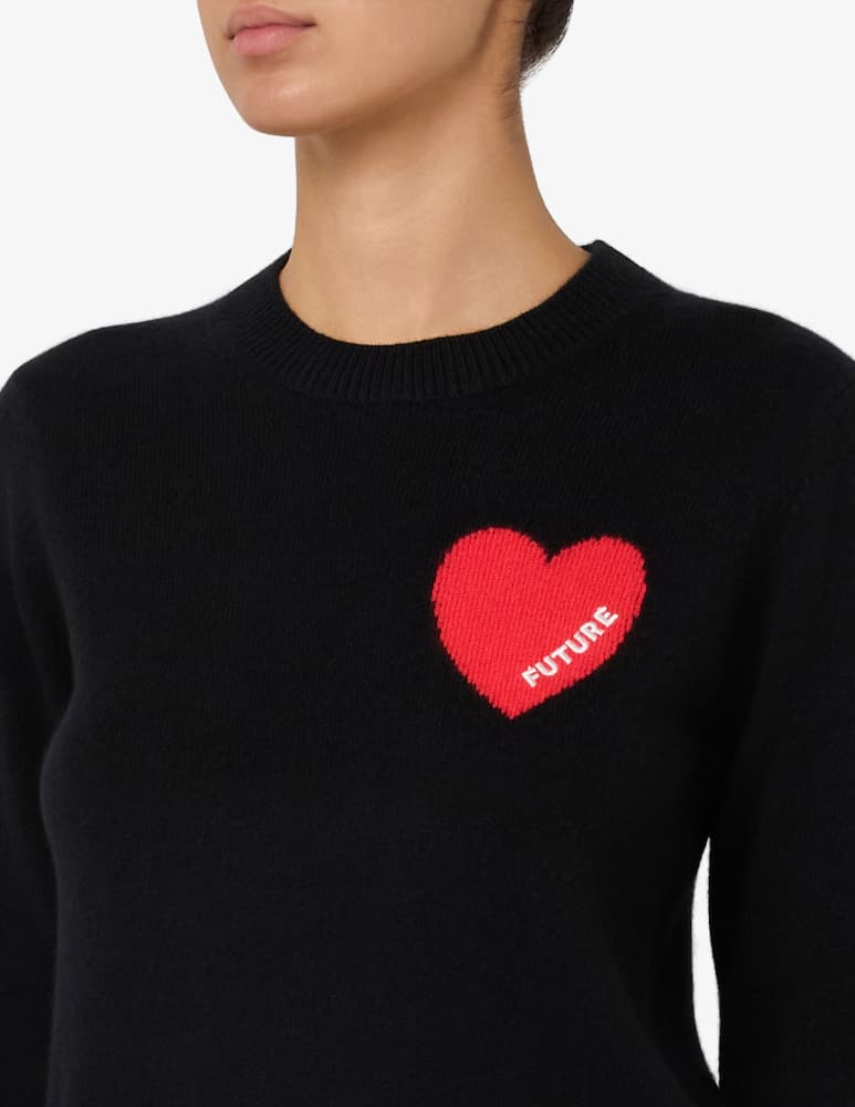 FROM FUTURE Heart crewneck jumper - picture 4 FROM FUTURE Heart crewneck jumper - picture 4