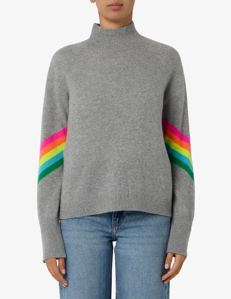 rinascente FROM FUTURE Rainbow stripe jumper