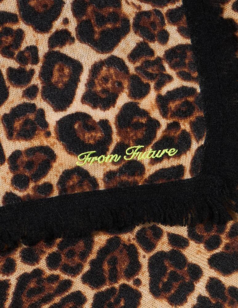 rinascente FROM FUTURE Leopard print scarf