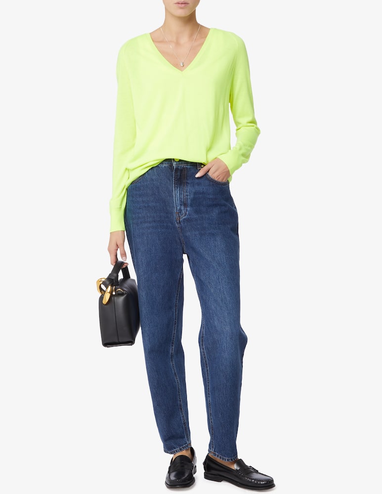 rinascente FROM FUTURE Maglia manica lunga scollo v oversize