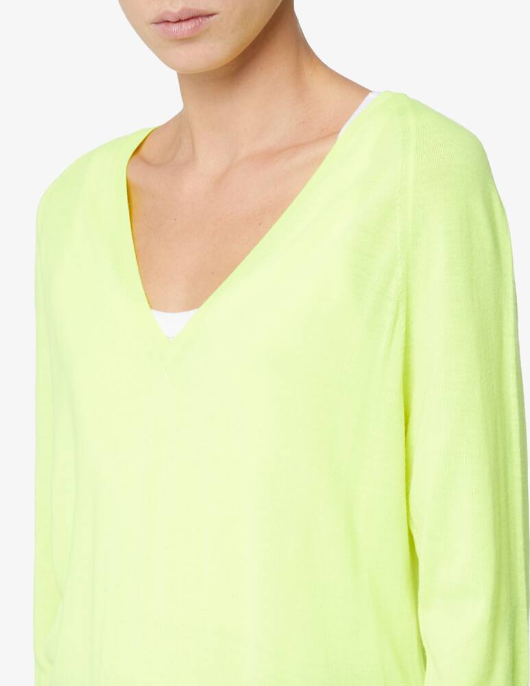 rinascente FROM FUTURE Maglia manica lunga scollo v oversize