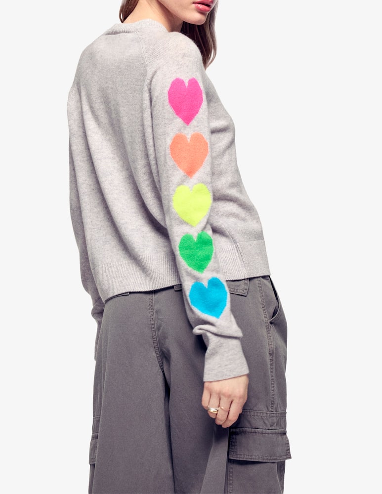 rinascente FROM FUTURE Maglione maniche con cuori