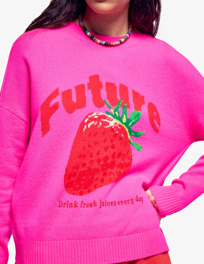 rinascente FROM FUTURE Maglione fragola