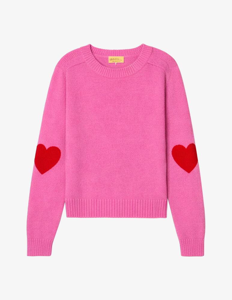 rinascente FROM FUTURE Maglione girocollo cuore ai gomiti