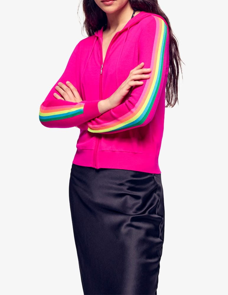 rinascente FROM FUTURE Wool zip hoodie