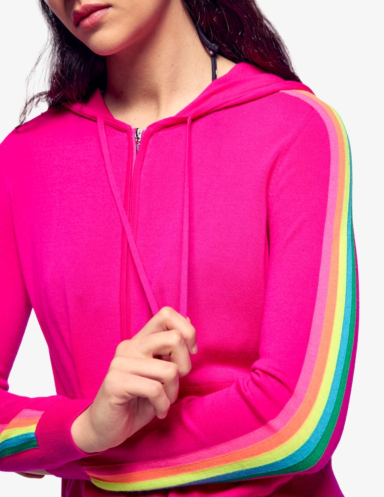 rinascente FROM FUTURE Wool zip hoodie