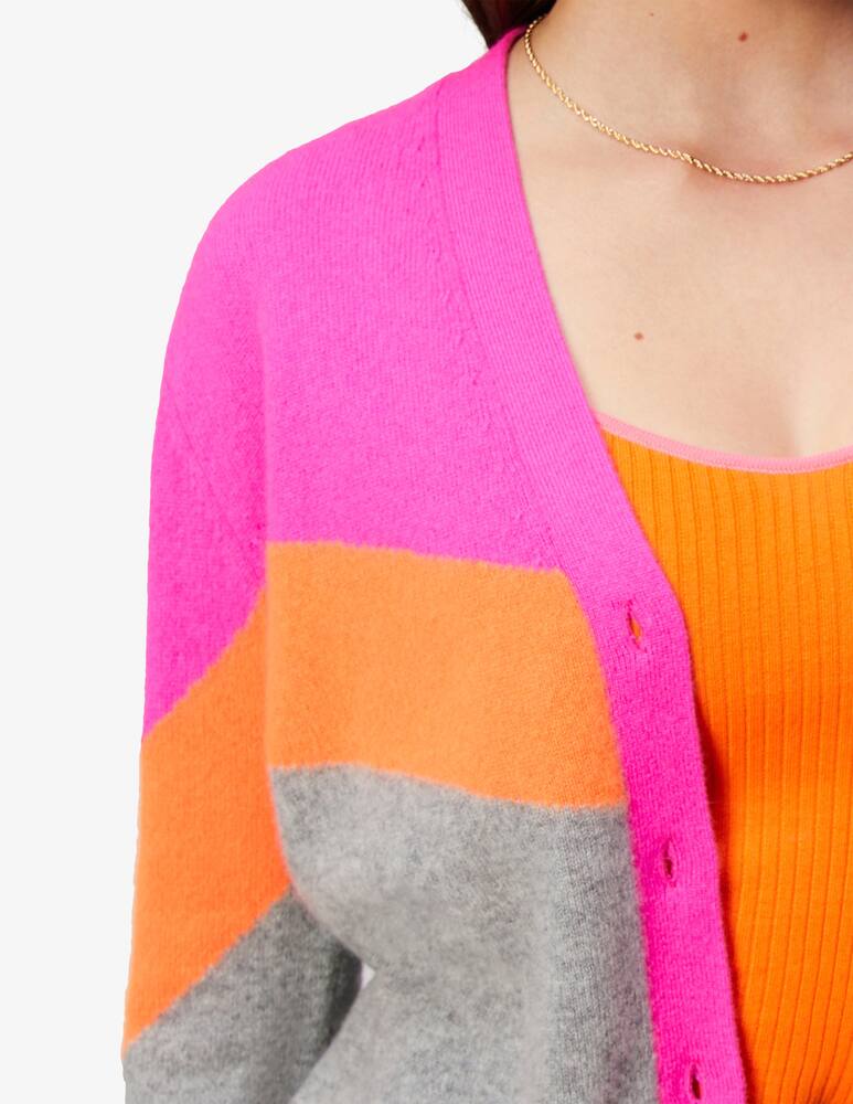 rinascente FROM FUTURE Three color cardigan