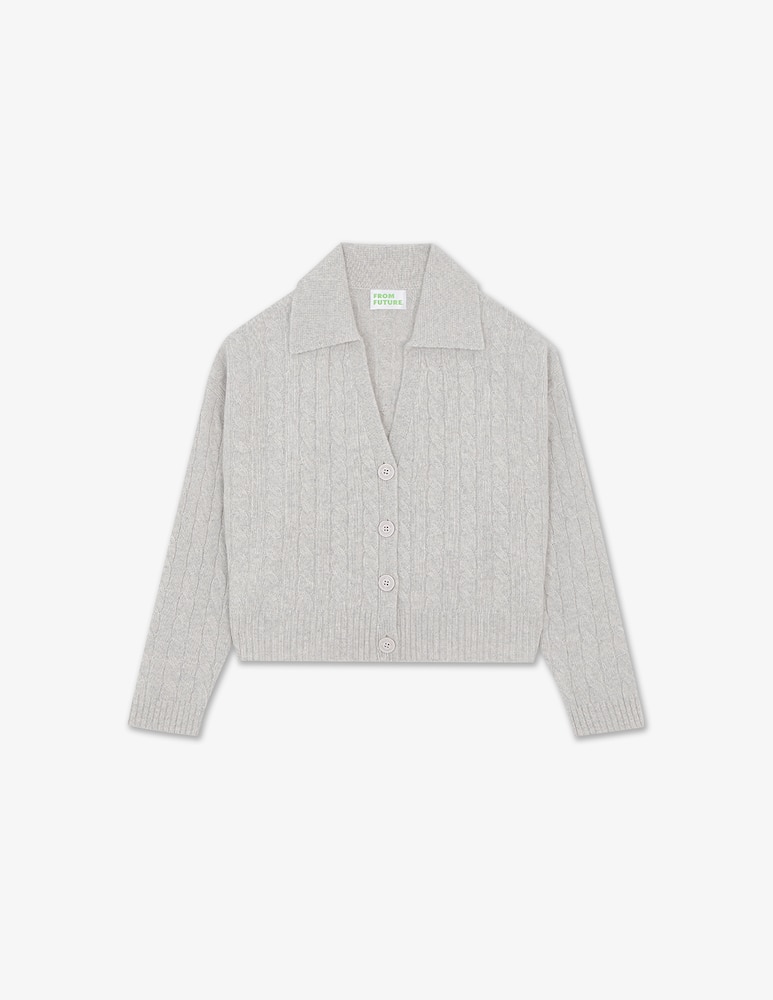 rinascente FROM FUTURE Ribbed cardigan