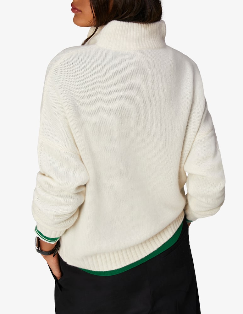 rinascente FROM FUTURE Half zip long sleeve shirt