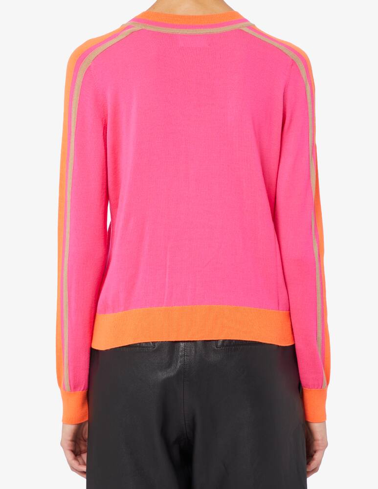 rinascente FROM FUTURE Maglione manica lunga bicolore