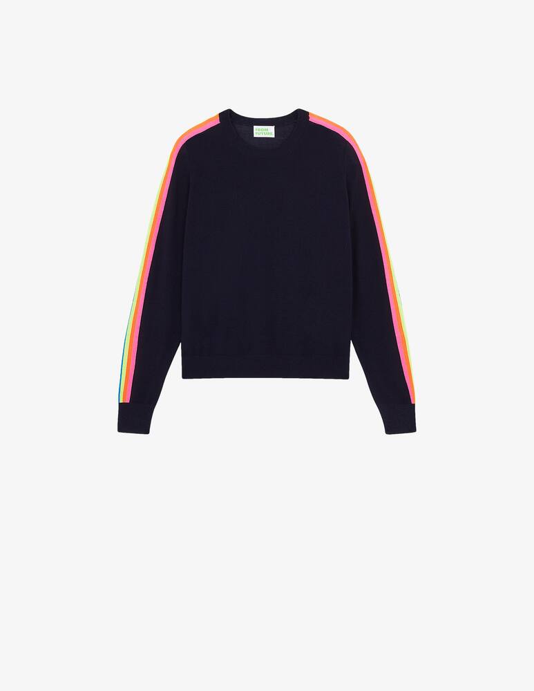 rinascente FROM FUTURE Maglione manica lunga bicolore manica