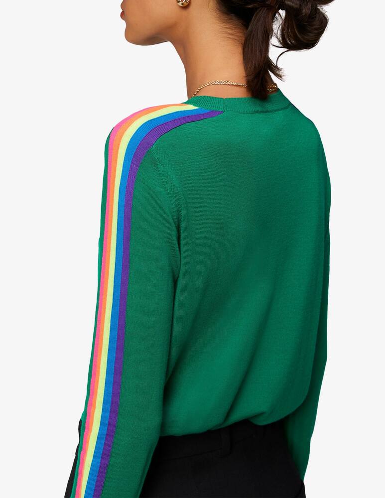 rinascente FROM FUTURE Two-tone long sleeve sweater