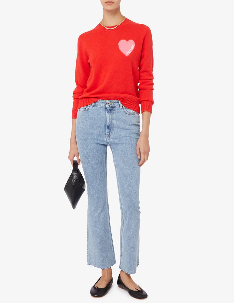 rinascente FROM FUTURE Maglione manica lunga cuore lato