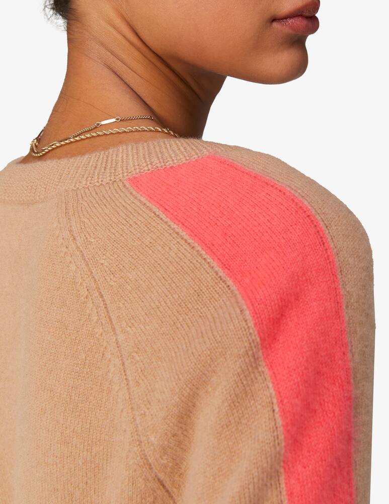 rinascente FROM FUTURE Oversized v-neck sweater with bands