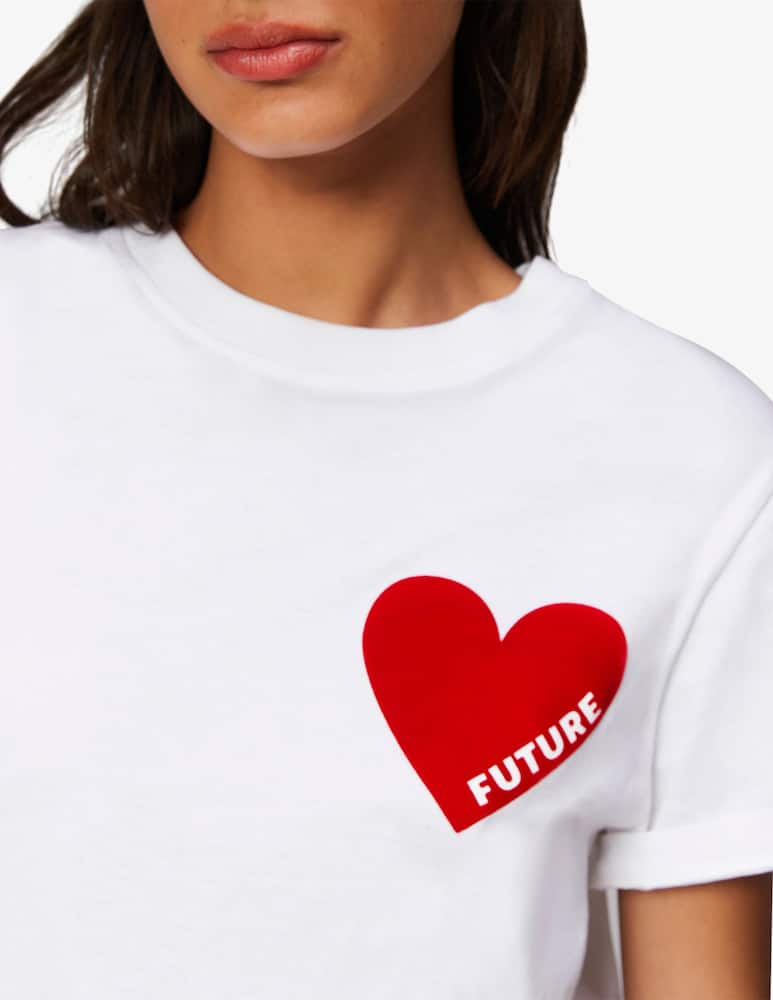 FROM FUTURE T-shirt manica corta cuore - immagine 2 FROM FUTURE T-shirt manica corta cuore - immagine 2