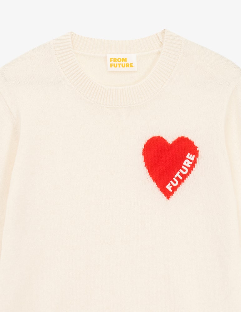 FROM FUTURE Maglione cuore - immagine 2 FROM FUTURE Maglione cuore - immagine 2