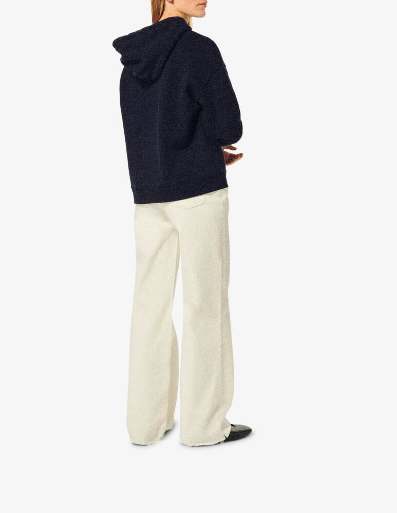 rinascente FROM FUTURE Felpa con cappuccio in pile