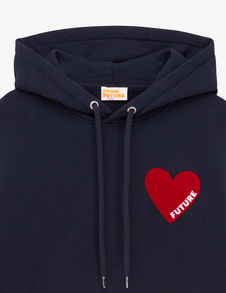 rinascente FROM FUTURE Felpa con cappuccio in pile