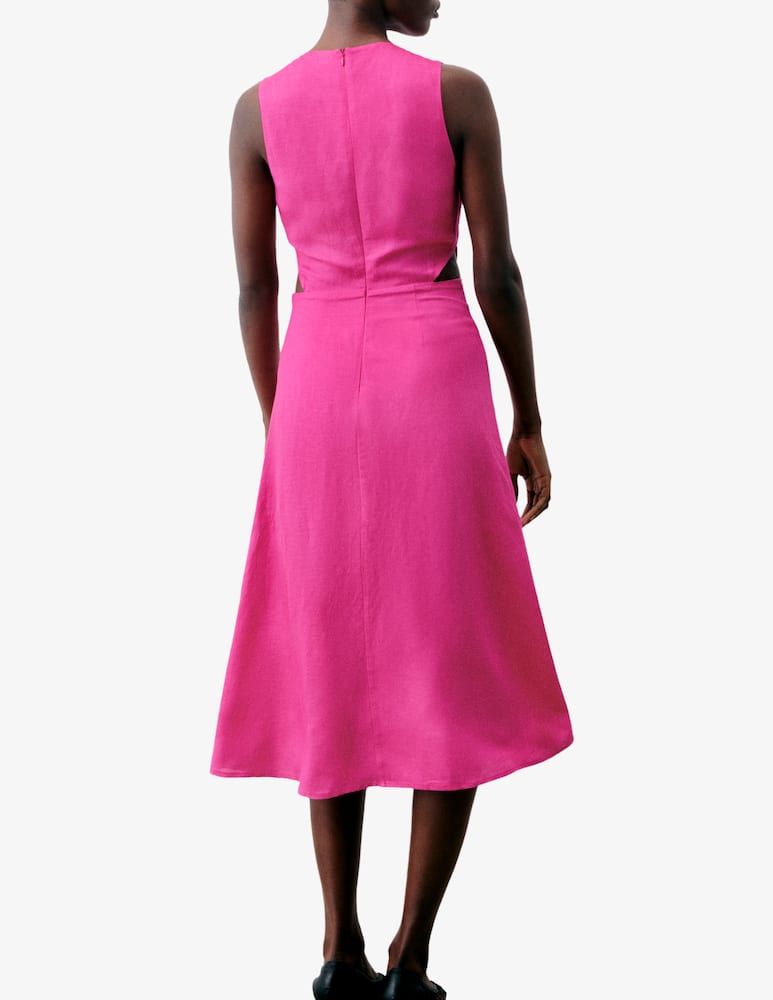 rinascente FROM FUTURE Short sleeve long dress