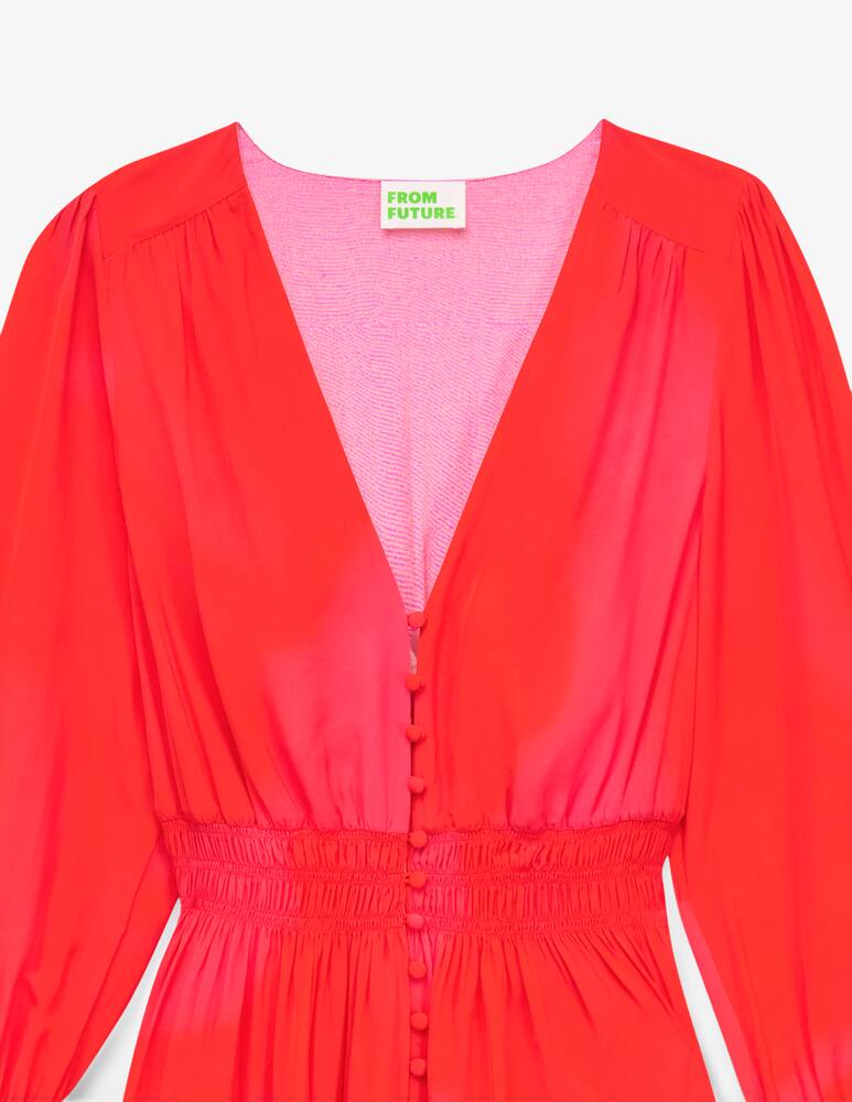 rinascente FROM FUTURE Abito midi a maniche lunghe