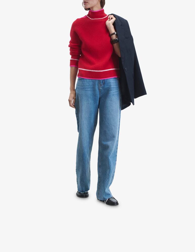 rinascente FROM FUTURE Maglione collo alto piping