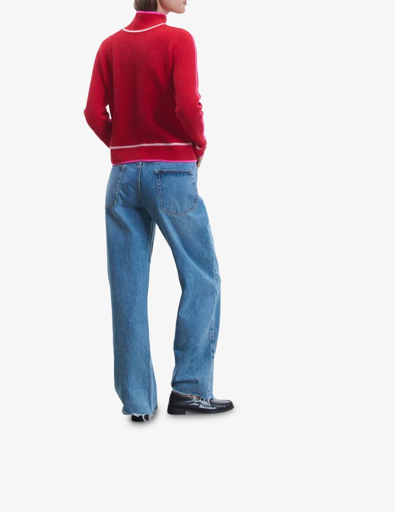 rinascente FROM FUTURE Maglione collo alto piping