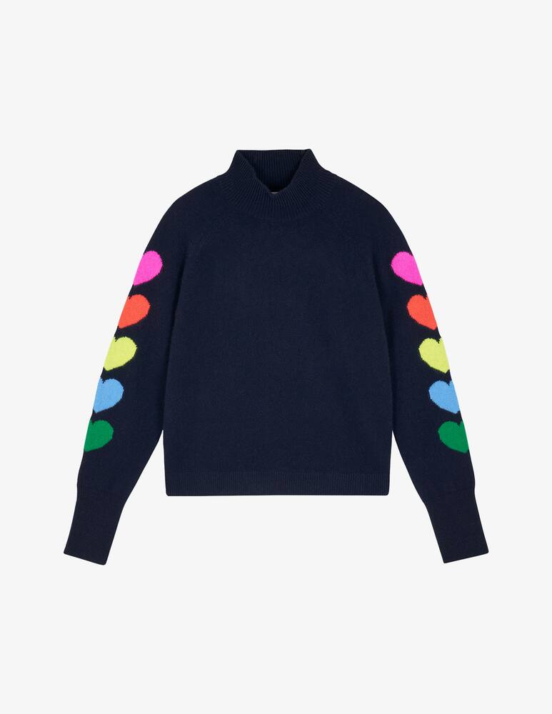 rinascente FROM FUTURE Maglione collo alto cuore manica