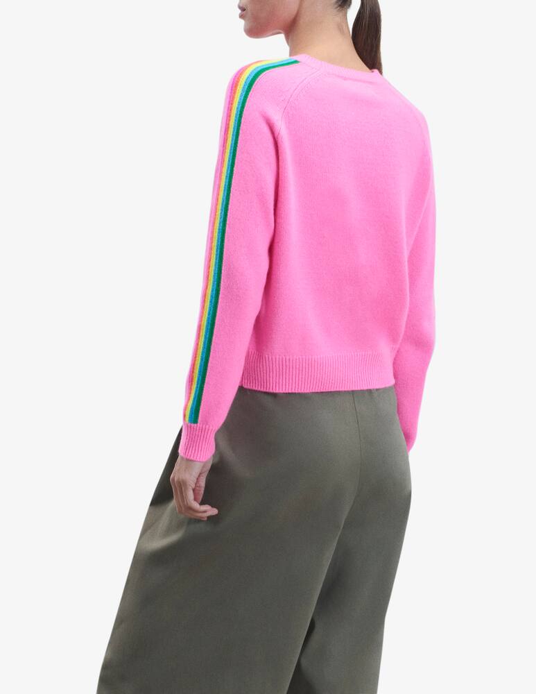 rinascente FROM FUTURE Maglione girocollo bande maniche