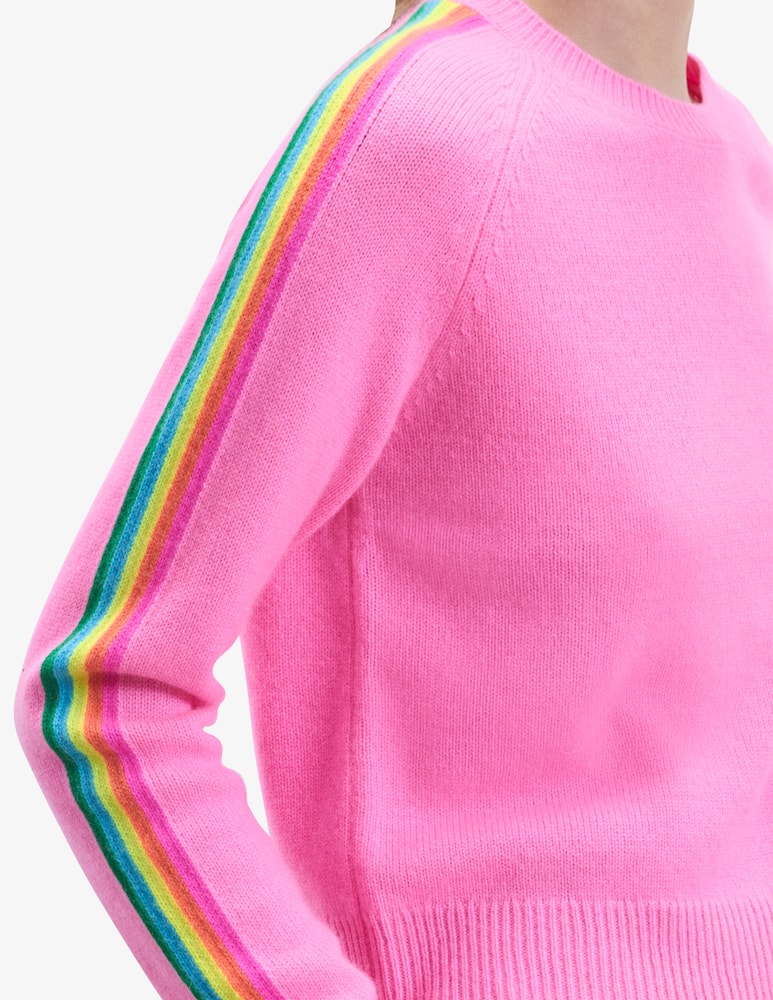 rinascente FROM FUTURE Maglione girocollo bande maniche