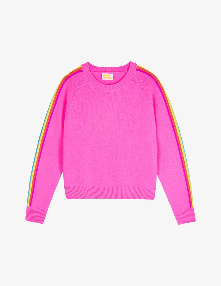 rinascente FROM FUTURE Maglione girocollo bande maniche