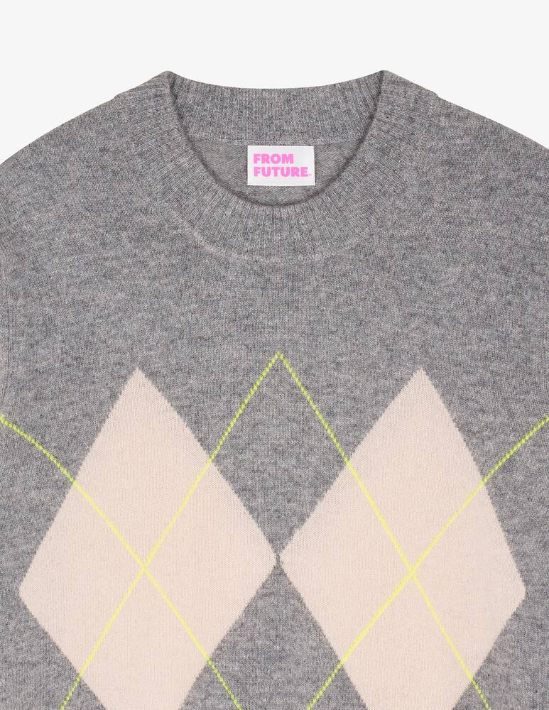 rinascente FROM FUTURE Maglione girocollo rombi