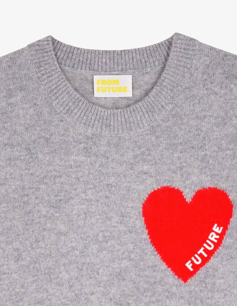 rinascente FROM FUTURE Heart chasmere vest