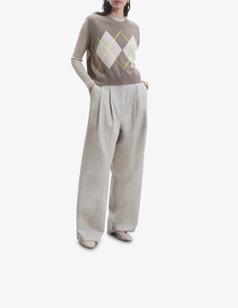 rinascente FROM FUTURE Gilet in cashmere a rombi