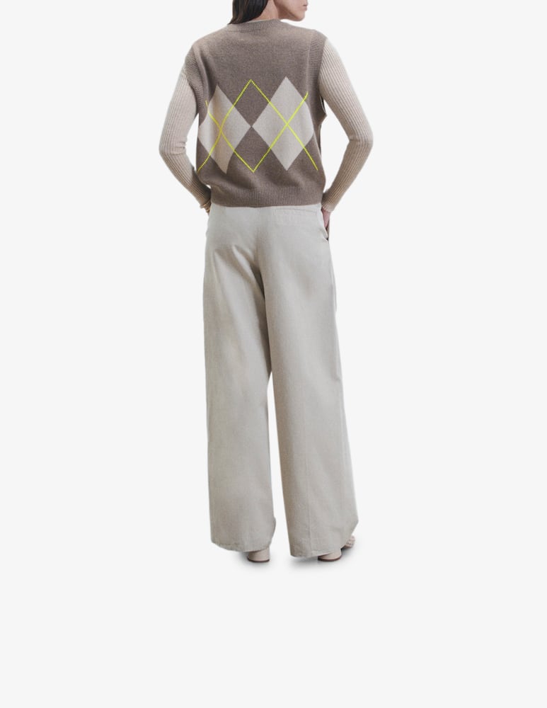 rinascente FROM FUTURE Gilet in cashmere a rombi