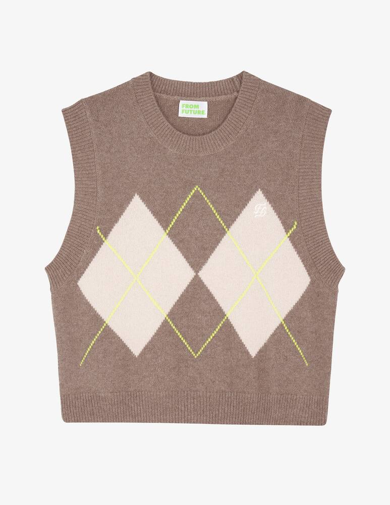 FROM FUTURE Rhombus vest - picture 5 FROM FUTURE Rhombus vest - picture 5