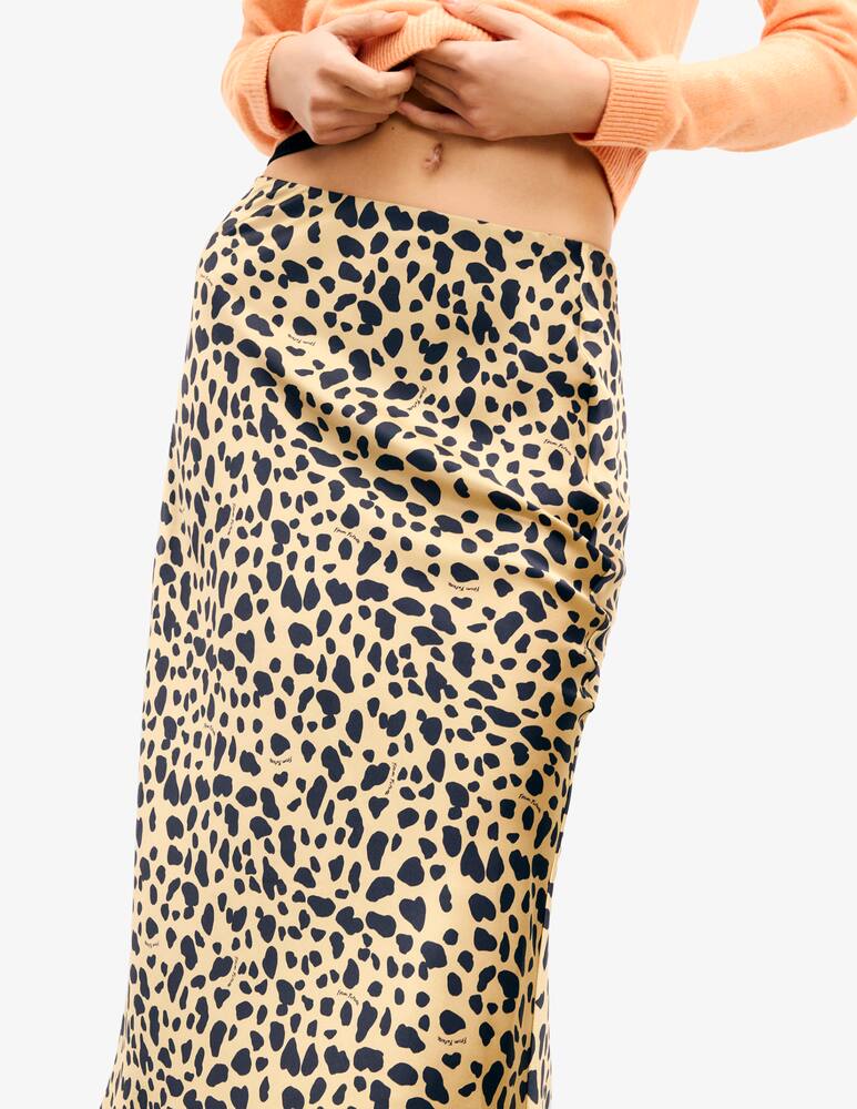 rinascente FROM FUTURE Satin midi skirt Gina