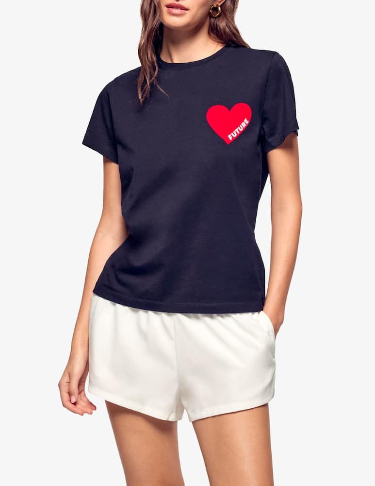 rinascente FROM FUTURE Heart future t-shirt