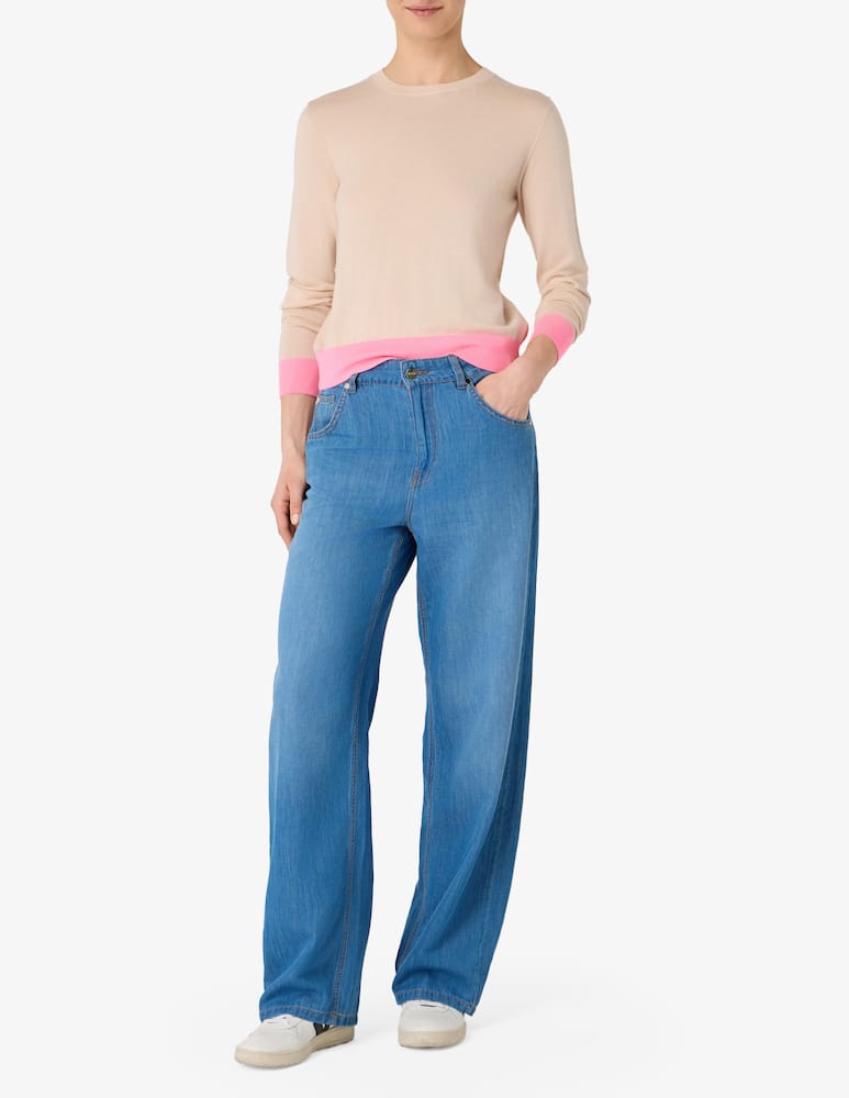 rinascente FROM FUTURE Round trim pullover