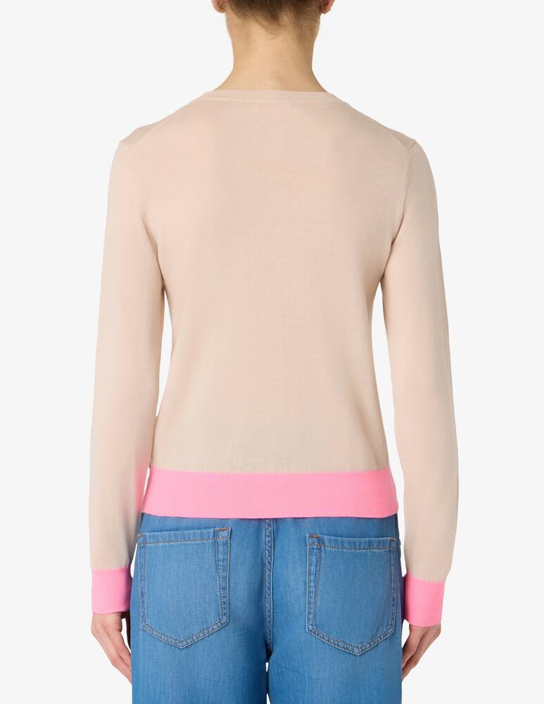 rinascente FROM FUTURE Round trim pullover