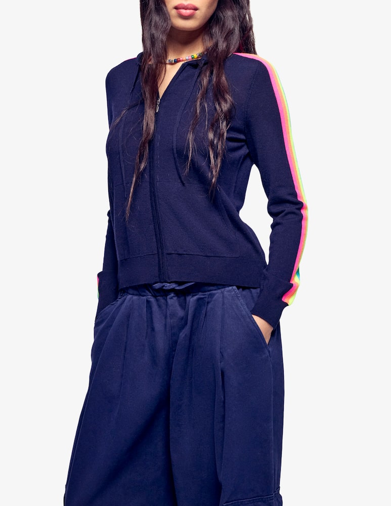 rinascente FROM FUTURE Wool zip hoodie