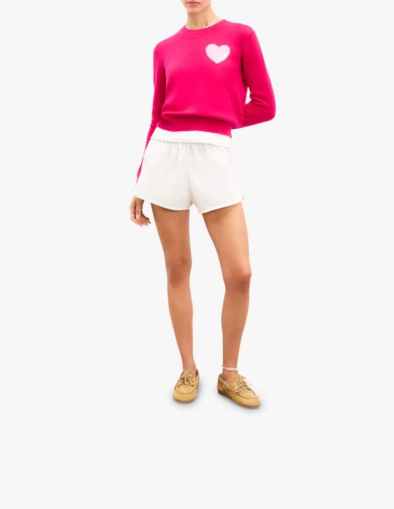 rinascente FROM FUTURE Heart kint cashmere jumper