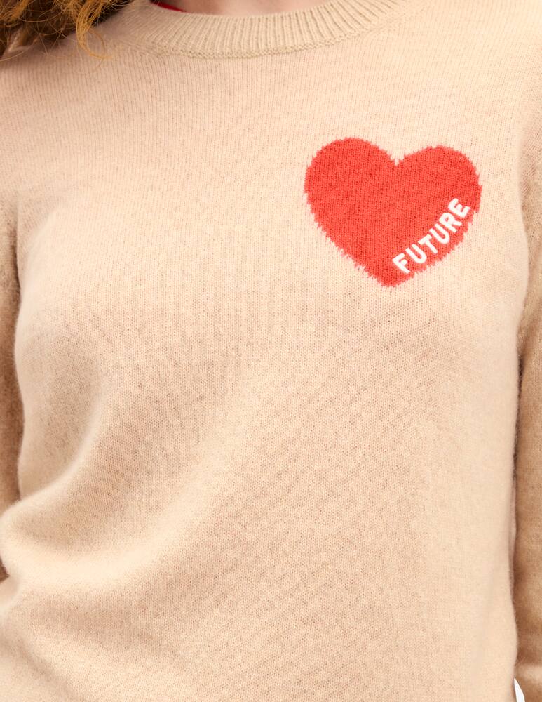 rinascente FROM FUTURE Heart knit jumper