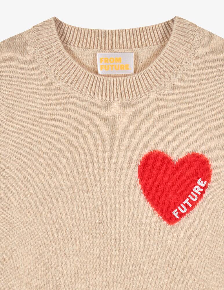 rinascente FROM FUTURE Heart knit jumper